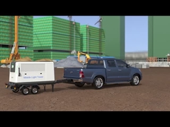 Zewnętrzny 2kW przenośny generator wieży świetlnej 180KW Stacja ładowania