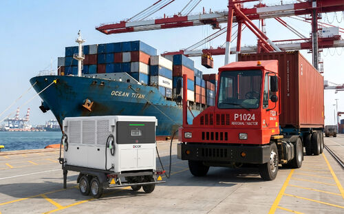 Najnowsze wiadomości o Nowe rozwiązanie problemu zatorów w portach: dlaczego mobilne ładowanie pojazdów elektrycznych jest idealnym partnerem dla zautomatyzowanych terminali?