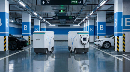 Najnowsze wiadomości o Stacje ładowania nie wymagają już, aby „samochody szukały ładowarek”: Door Energy wprowadza nowy produkt – „inteligentnego robota ładującego”, który sam podjeżdża do pojazdu