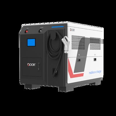 Mobilna stacja ładowania pojazdów elektrycznych o mocy 100 kW, przenośna ładowarka awaryjna 170A dla ciężarówek i vanów